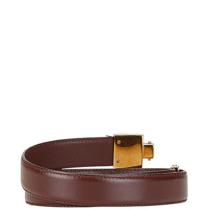 Gucci Logo Leather Belt