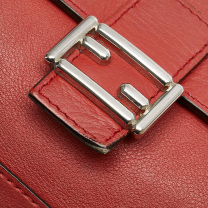 Fendi Double Micro Bucket Leather 2way Bag