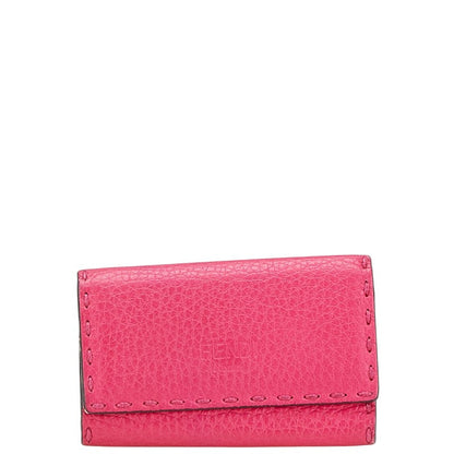 Fendi Selleria Leather Key Case