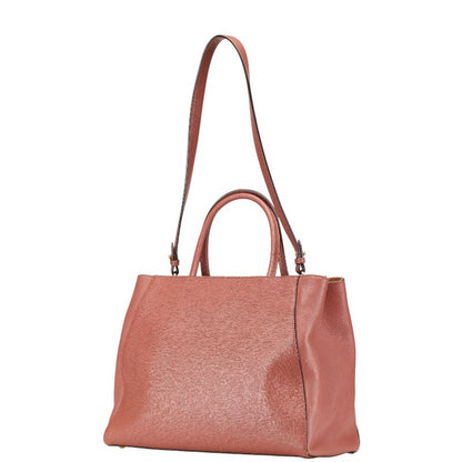 Fendi Trois-Jours Leather 2way Bag