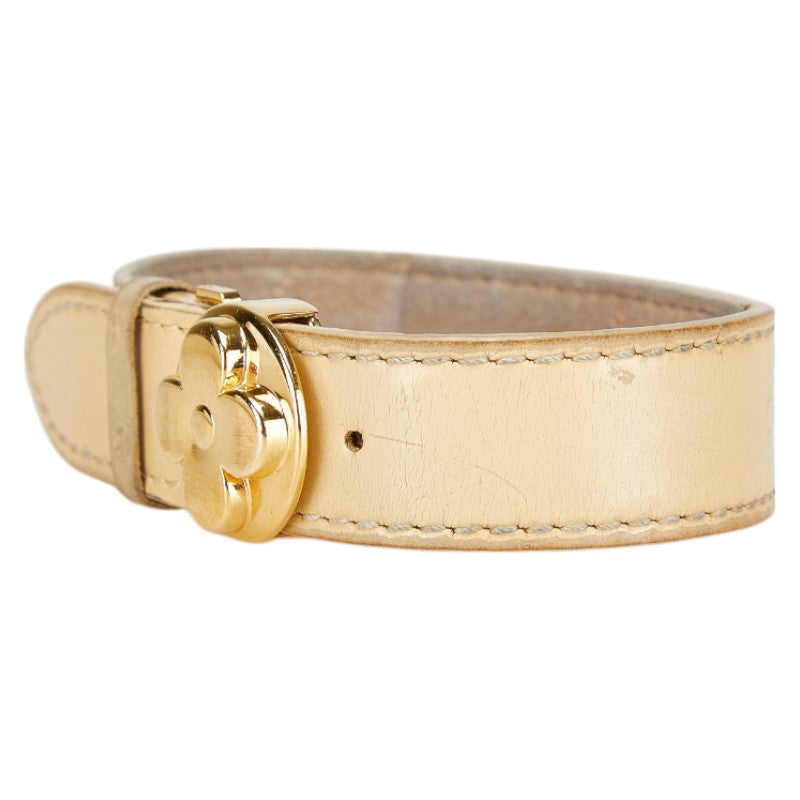 Louis Vuitton Braclet V Good Luck Monogram Leather Bracelet