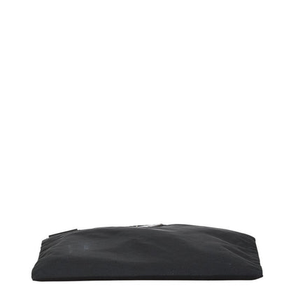 Prada Triangle Logo Plate Nylon Shoulder Bag