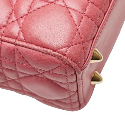 Dior Lady Dior Cannage Leather 2way Bag