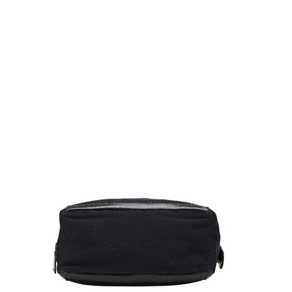 Fendi Nylon Leather Tote Bag