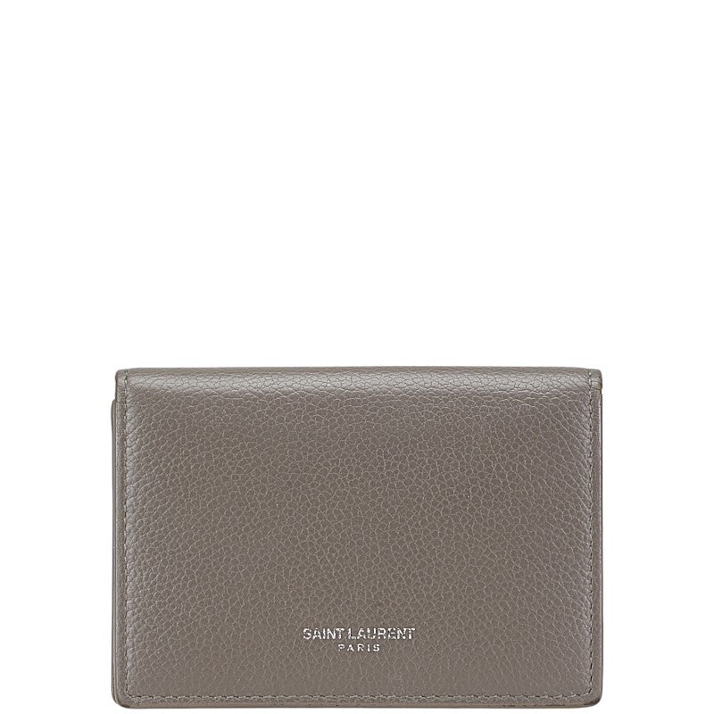 Saint Laurent 468994 Leather Card Case