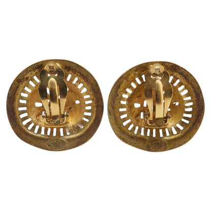 Chanel Logo Earrings