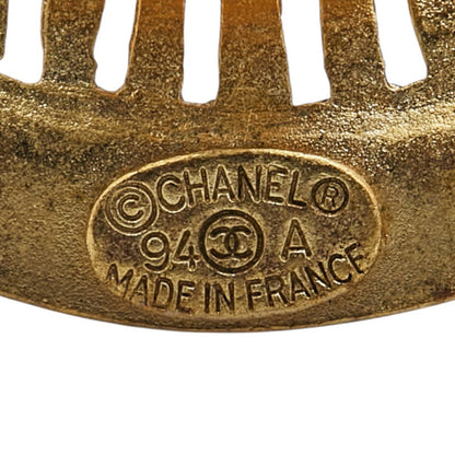 Chanel Logo Earrings