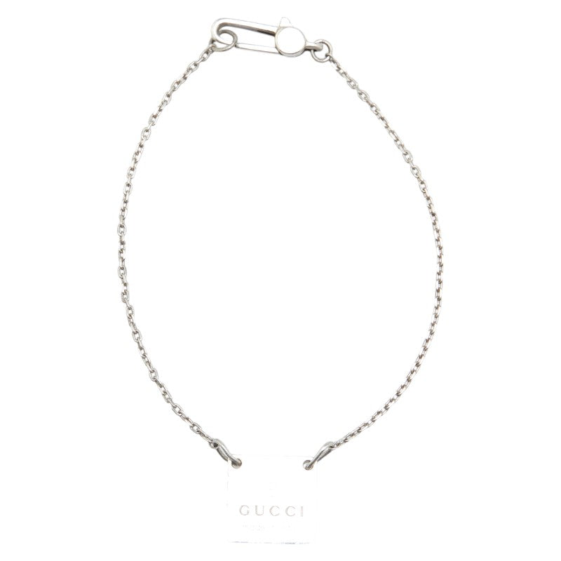 Gucci Logo Square Plate SV925 Bracelet
