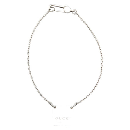 Gucci Logo Square Plate SV925 Bracelet