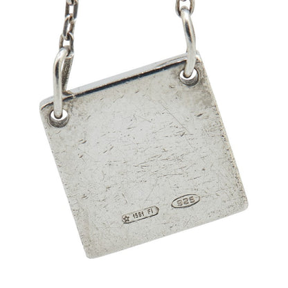 Gucci Logo Square Plate SV925 Bracelet