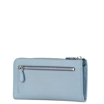 Prada Fiocco Saffiano Long Wallet