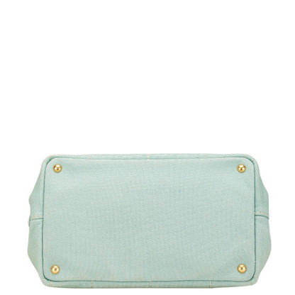 Prada Canapa Canvas Handbag