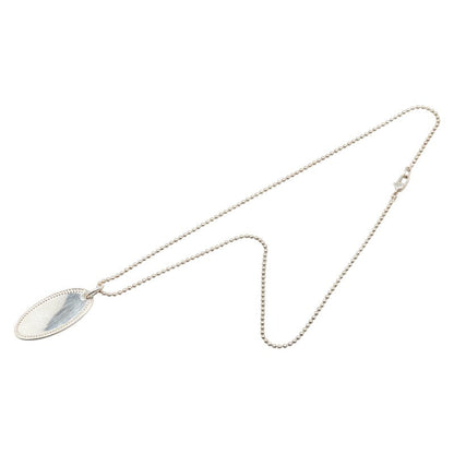 Gucci Oval Plate SV925 Necklace