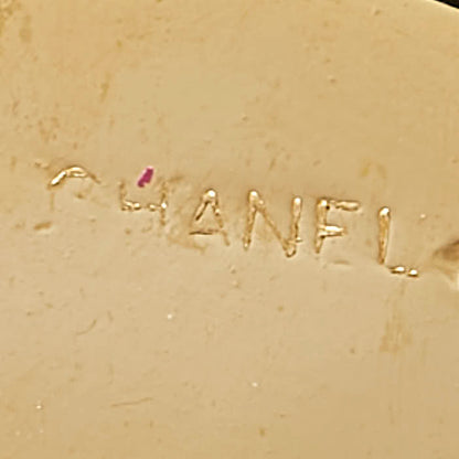 Chanel Round Clover Earrings