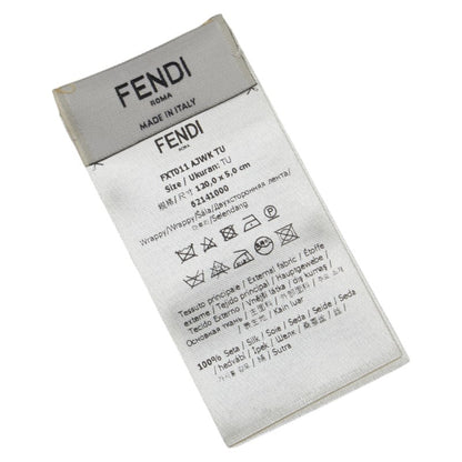Fendi Lappy Bandou Silk Scarf