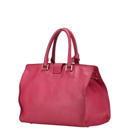 Saint Laurent Petit Cabas Y Line Leather 2way Bag