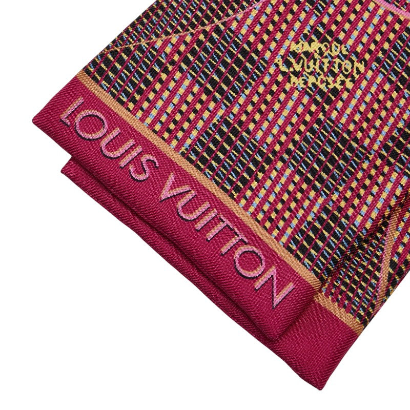 Louis Vuitton Bandeau Monogram LV Pop Silk Scarf