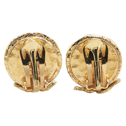 Chanel Ribbon Motif Earrings