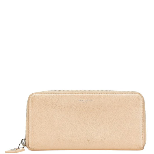 Saint Laurent Leather Long Wallet