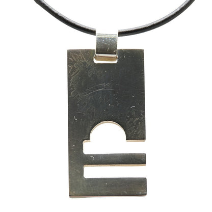 Gucci LIBRA SV925 Leather Necklace