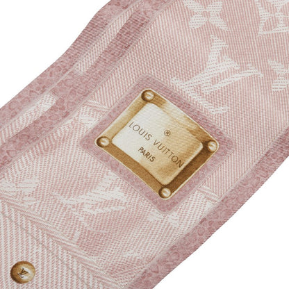 Louis Vuitton Bandouliere New Denim Monogram Silk Scarf