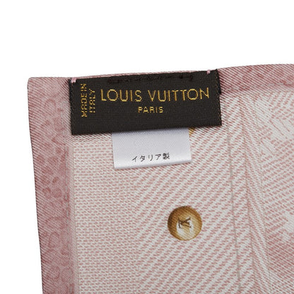 Louis Vuitton Bandouliere New Denim Monogram Silk Scarf
