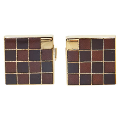 Louis Vuitton Boutons de Manchette Damier Cufflinks