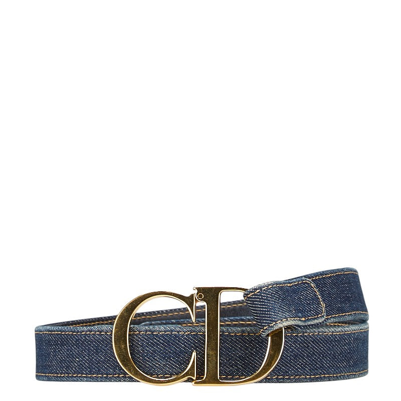Dior CD Buckle Denim Belt