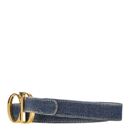 Dior CD Buckle Denim Belt