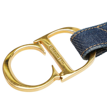 Dior CD Buckle Denim Belt