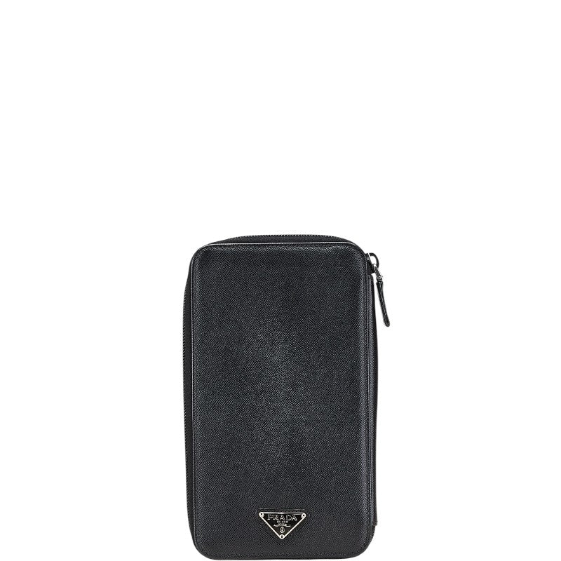 Prada Saffiano Leather Long Wallet