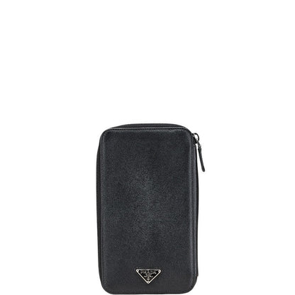 Prada Saffiano Leather Long Wallet