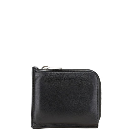 Saint Laurent L Zip Leather Coin Case