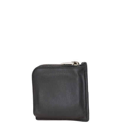 Saint Laurent L Zip Leather Coin Case