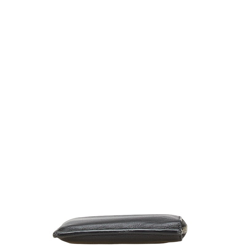 Saint Laurent L Zip Leather Coin Case