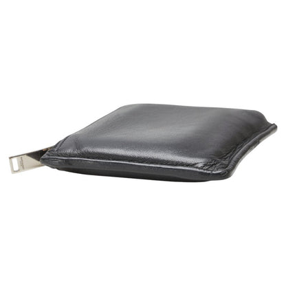 Saint Laurent L Zip Leather Coin Case