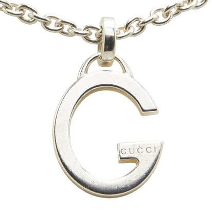 Gucci G Logo SV925 Pendant Necklace