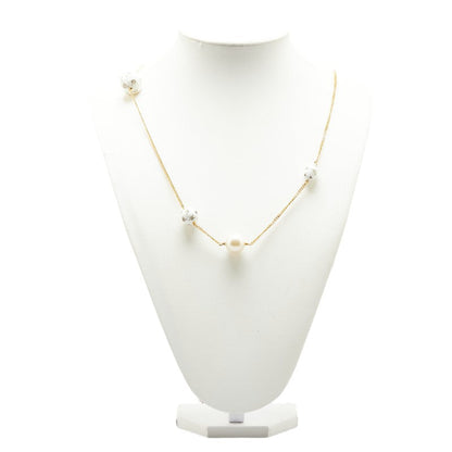 Chanel Coco Mark Soccer Ball Motif Necklace