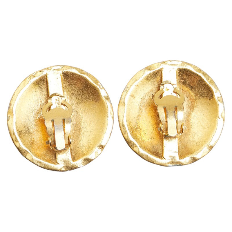 Chanel Coco Mark Matelasse Earrings