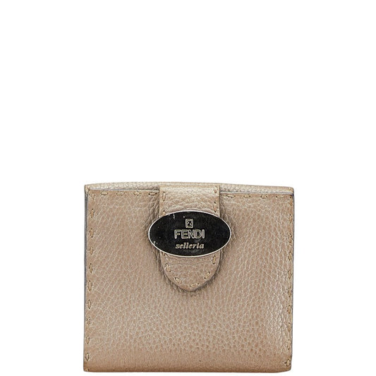 Fendi Selleria Leather Wallet