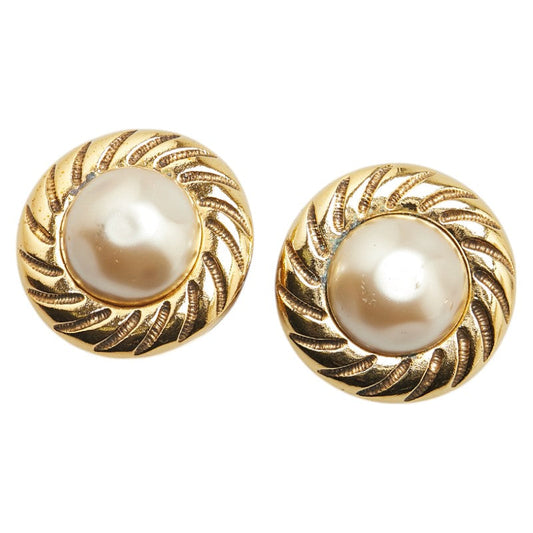 Chanel Round Earrings
