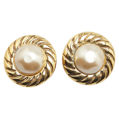 Chanel Round Earrings