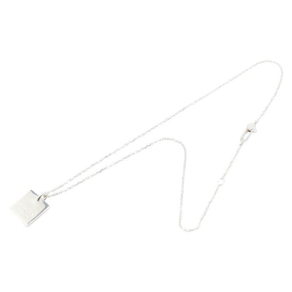 Gucci Square Plate SV925 Necklace
