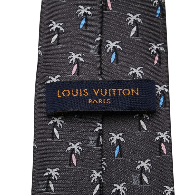Louis Vuitton Cravate LV Palm Trees Silk Tie