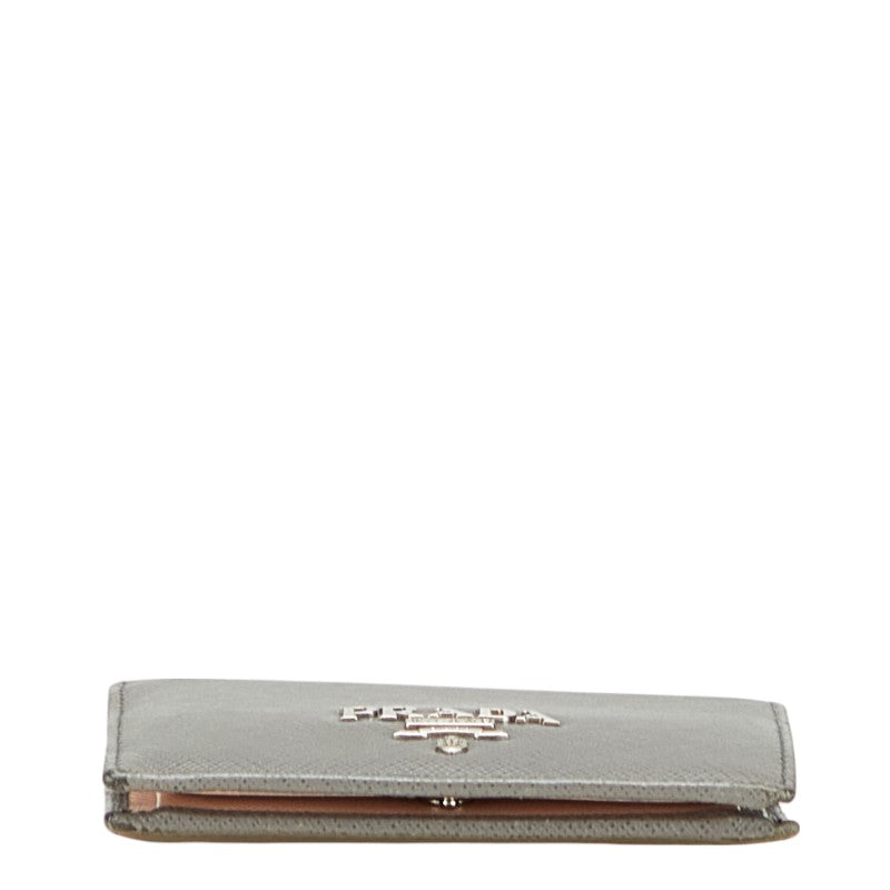 Prada Logo Leather Wallet