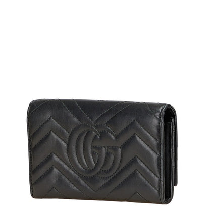 Gucci GG Marmont Leather Long Wallet
