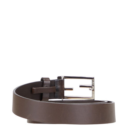 Fendi FF Buckle Leather Belt