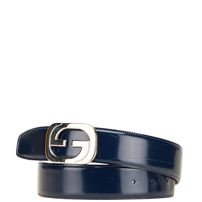 Gucci GG Buckle Leather Belt