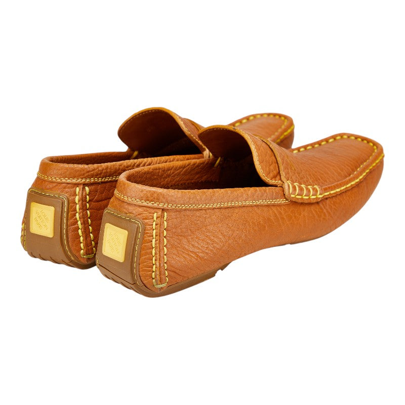 Louis Vuitton Driving Shoes Leather Loafers