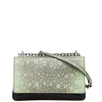 Prada Python Embossed Nylon Leather 2way Bag